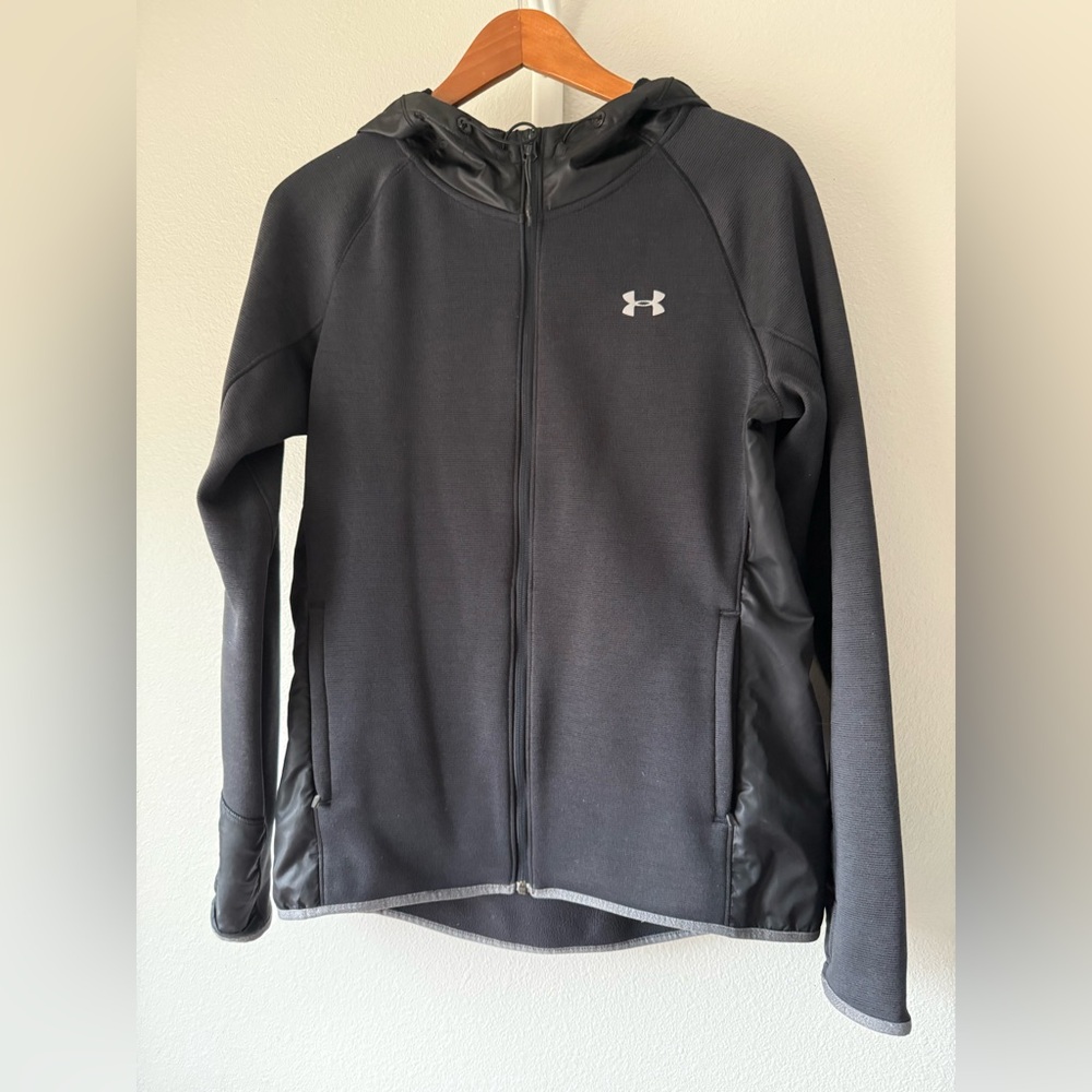 Under Armour black Zip-Up Hoodie jacket